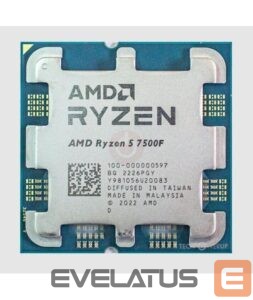 Procesors AMD  CPU RYZEN X6 R5-7500F SAM5/65W 3700 100-100000597MPK 