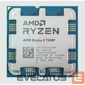 Processors AMD  CPU RYZEN X6 R5-7500F SAM5/65W 3700 100-100000597MPK 