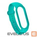Siksniņa iLike  Silicone Strap Mi Band 5 / 6 / 7  (18x250mm) Turquoise