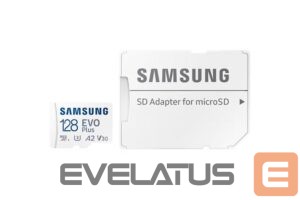 Muu arvutitarvik Samsung  MEMORY MICRO SDXC EVO+ 128GB/V30 W/A MB-MC128SA/EU 