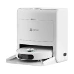 Dulkių siurblys EZVIZ  Ezviz RS2-PWT2 Video Camera Vacuum Cleaner and Wet Floor Wash Mop Robot with container dock White 
