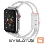 Dirželis Baseus  Let's Go Adjustable Sport Band for Apple Watch 38 / 40 / 41mm White Pink