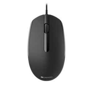 Datora pele Canyon  Wired Mouse M-10 With 3 buttons Black