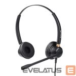 Austiņas ar mikrofonu Tellur  Voice 520N Binaural USB Black