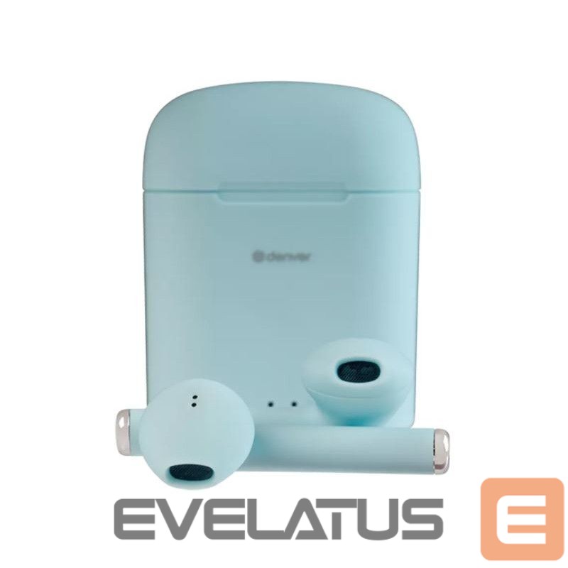 Bezvadu austiņas Denver TWE-46 Light Blue