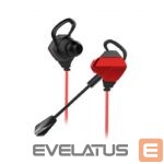 Wired headphones White Shark  GE-536 Eagle Black Red