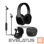 Беспроводные наушники Denver  BTC-413 BT set 4in1 