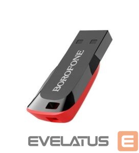 Zibatmiņa Borofone  PENDRIVE BUD2 GENEROUS USB 2.0 32GB Black