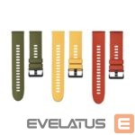 Siksniņa Xiaomi  Mi Watch Strap (3-Pack) Thermoplastic Polyurethane Olive/Yellow/ Orange