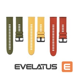 Siksniņa Xiaomi  Mi Watch Strap (3-Pack) Thermoplastic Polyurethane Olive/Yellow/ Orange