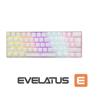 Computer keyboard White Shark  Shinobi GK-2022 white/blue US 