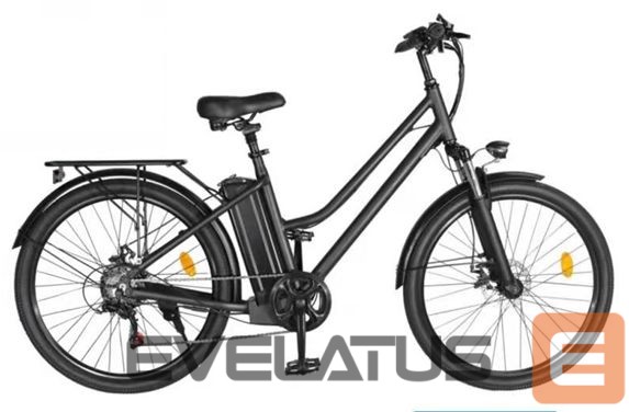 Elektriskie velosipēdi iLike - Electric bike BK1, 36V, 10AH, 26 collas, 350W, 25Km/h, IP54 Black