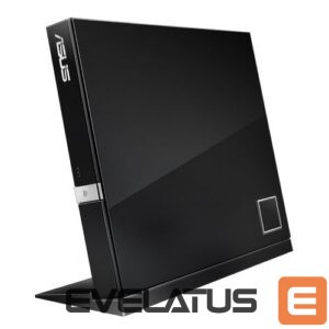 Serveru  - Citi piederumi Asus  SBC-06D2X-U External Slim Blu-ray read Drive,  Black, BDXL support, 6X Blu-ray reading speed, USB 2.0 