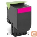 Eksploatacinės medžiagos spausdintuvams LEXMARK  80C2HME Cartridge, Magenta, 3000 pages 