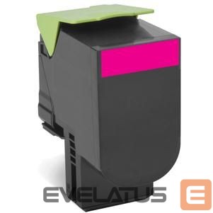 Eksploatacinės medžiagos spausdintuvams LEXMARK  80C2HME Cartridge, Magenta, 3000 pages 