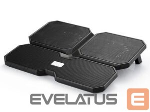 Headphone with microphone Deepcool  Multicore x6 Notebook cooler up to 15.6" 	900g g, 380X295X24mm mm, Black 