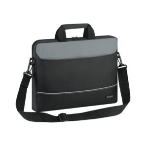 Portatīvo datoru soma Targus  Intellect Fits up to size 15.6 ", Black/Grey, Shoulder strap, Messenger - Briefcase, 