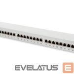 Citas preces Digitus  Patch Panel DN-91524S White, 48.2 x 4.4 x 10.9 cm, Category: CAT 5e; Ports: 24 x RJ45; Retention strength: 7.7 kg; Insertion force: 30N max 