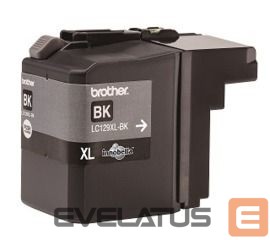 Eksploatacinės medžiagos spausdintuvams Brother  LC129XLBK Ink Cartridge, Black 