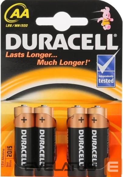 Other Computer Accessory Duracell AA/LR6, Alkaline Basic MN1500, 4 pc(s)