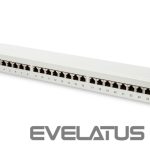 Other goods Digitus  Patch Panel DN-91624S White, 48.2 x 4.4 x 10.9 cm, Category: CAT 6; Ports: 24 x RJ45; Retention strength: 7.7 kg; Insertion force: 30N max 