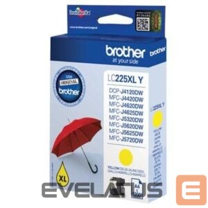 Printer accessories Brother  LC225XLY Ink Cartridge, Yellow 