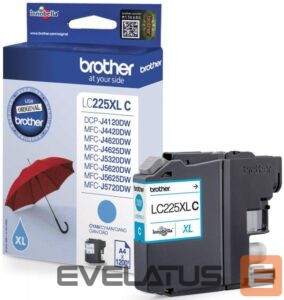 Printer accessories Brother  LC-225XLC Ink Cartridge, Cyan 
