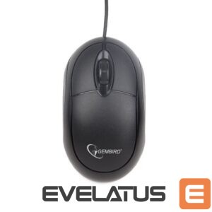 Datora pele Gembird  MUS-U-01 Wired, Optical USB mouse, Black 