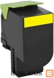 Aksesuāri un izejmateriāli LEXMARK  Toner Cartridge Standard Ret EA Toner cartridge, Yellow 