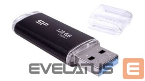 Zibatmiņa Silicon power  USB 3.1 Flash Drive Blaze B02 128 GB, USB 3.2 Gen 1/USB 3.1 Gen 1/USB 3.0/USB 2.0, Black 