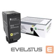 Aksesuāri un izejmateriāli LEXMARK  Standard Yield Toner Cartridge Cartridge, Yellow 