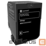 Aksesuāri un izejmateriāli LEXMARK  20K Black Return Program Toner Cartridge (CS720, CS725) 