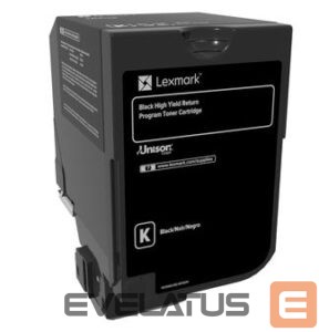Aksesuāri un izejmateriāli LEXMARK  20K Black Return Program Toner Cartridge (CS720, CS725) 