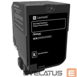 Printer accessories LEXMARK  25K Black Return Program Toner Cartridge (CX725) 