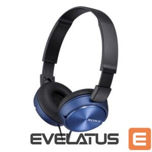 Bezvadu austiņas Sony  ZX series MDR-ZX310AP Wired, On-Ear, 3.5 mm, Blue 