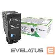 Aksesuāri un izejmateriāli LEXMARK  25K Corporate Toner Cartridge (CX725) Toner cartridge, Cyan 