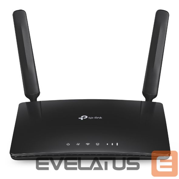 Routers TP-Link 4G LTE Router Archer MR200 802.11ac, 300+433 Mbit/s, 10/100 Mbit/s, Ethernet LAN (RJ-45) ports 3, 4G, Antenna type 2xDetachable antennas, LTE cat 4