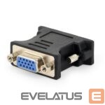 Adapteris Gembird  Adapter DVI-A male to VGA 15-pin HD (3 rows) female, black 