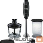 Mixers and blenders Bosch  Blender  CleverMixx MSM2650B  Hand Blender, 600 W, Number of speeds 12, Chopper, Black 