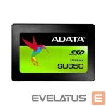 Kõvaketas SSD ADATA  Ultimate SU650 ASU650SS-240GT-R 240 GB, SSD form factor 2.5”, SSD interface SATA, Write speed 450 MB/s, Read speed 520 MB/s 