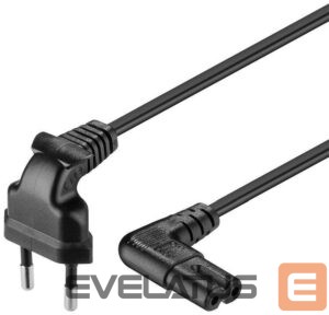 Kabelis Goobay  97350 Euro connection cord, both ends angled 2 m 