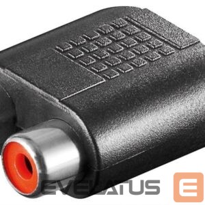 Other Computer Accessory Goobay  RCA adapter AUX jack 3.5 mm male to 2 stereo female 11604 