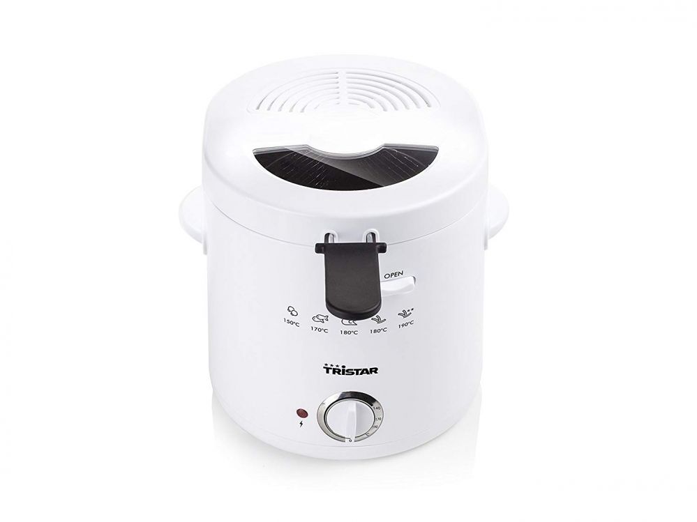Galda grils Tristar Deep Fryer FR-6941 White, 1000 W, 1.5 L