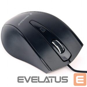 Computer mouse Gembird  Mouse  MUS-4B-02 USB, No, Standard, No, Black 