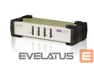Serveru  - Citi piederumi Aten  4-Port PS/2-USB VGA KVM Switch 