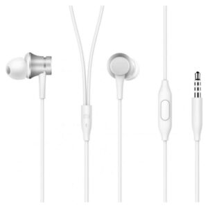 Wired headphones Xiaomi  Mi In-Ear Headphones Basic ZBW4355TY 3.5 mm, Silver, Built-in microphone White
