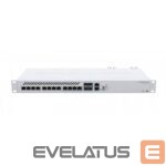Сервер - Прочие аксессуары Mikrotik  Cloud Router Switch 312-4C+8XG-RM with RouterOS L5, 1U rackmount Enclosure 