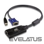 Server – muud tarvikud Aten  USB VGA KVM Adapter 1 x RJ-45 Female, 1 x USB Male, 1 x HDB-15 Male 