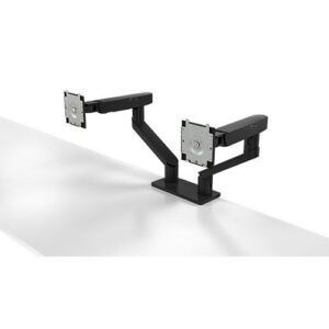 Teleri kinnitus Dell  Dual Monitor Arm Desk Mount, MDA20, 19-27 ", Maximum weight (capacity) 10 kg, Black 