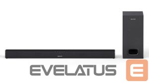 Cita datorprece Sharp  HT-SBW110 2.1 Slim Soundbar 180 W, 80 cm with External Subwoofer, HDMI, Optical, Bluetooth 